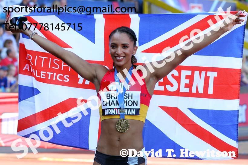 Womens 400 metres, 2019 Muller British Championships, Alexander Stadium, Birmingham. Photo: David T. Hewitson/Sports for All Pics